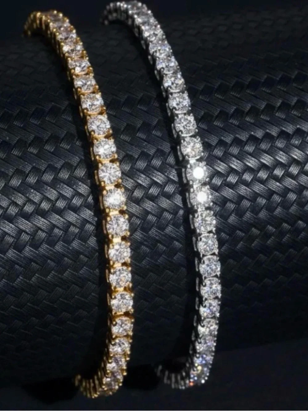 3MM GRA - Certified 7inch Moissanite Bracelet, Excellent Cut, Passes Tester